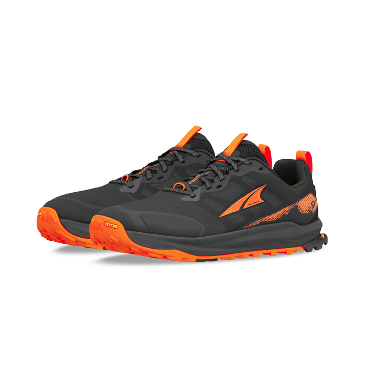 Altra Mens Lone Peak 9+ - Black/Orange - Trail - SS25