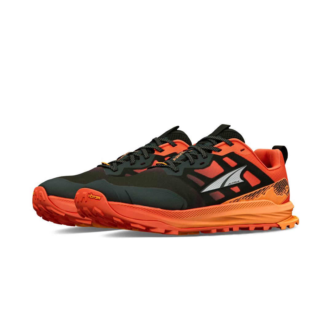 Altra Mens Lone Peak 9+ - Black/Orange - Trail - SS26