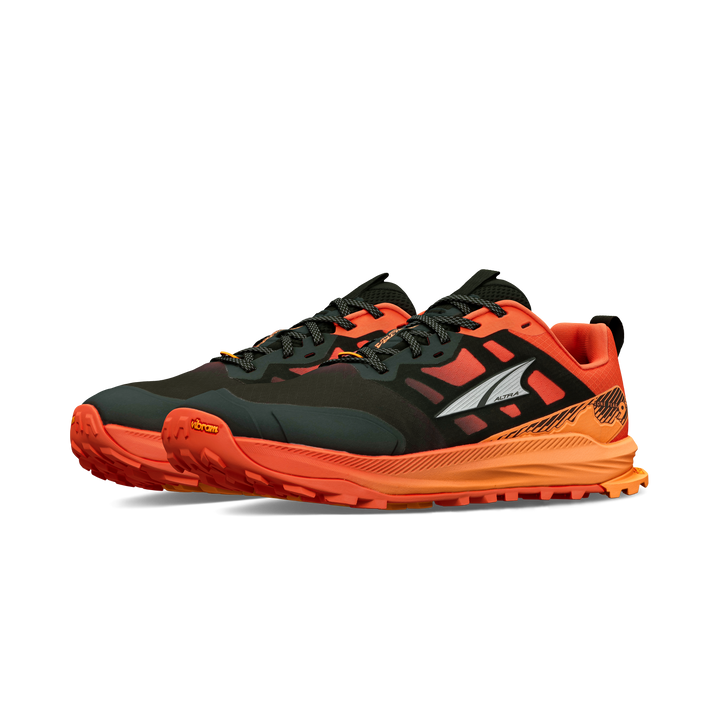 Altra Mens Lone Peak 9+ - Black/Orange - Trail - SS26