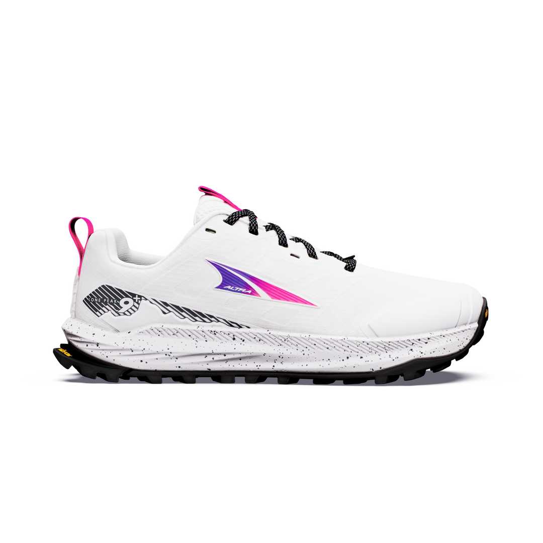 Altra Womens Lone Peak 9+ - Vaporous Grey/Knockout Pink - Trail - AW26