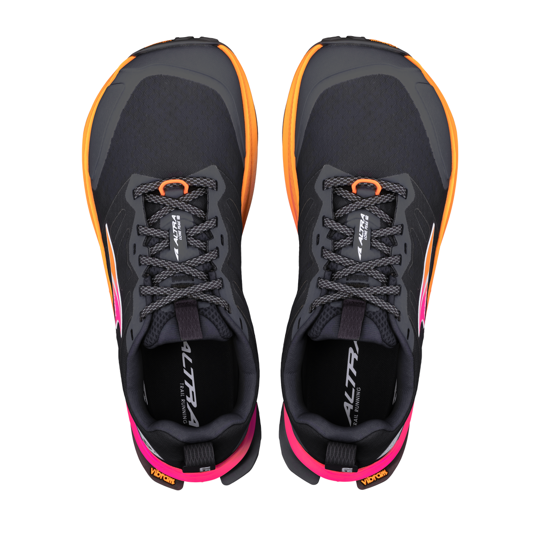 Altra Womens Lone Peak 9+ - Black/Knockout Pink/White - Trail - AW26