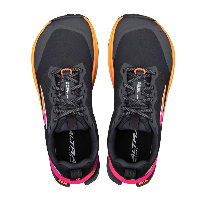 Altra Womens Lone Peak 9+ - Black/Knockout Pink/White - Trail - AW26