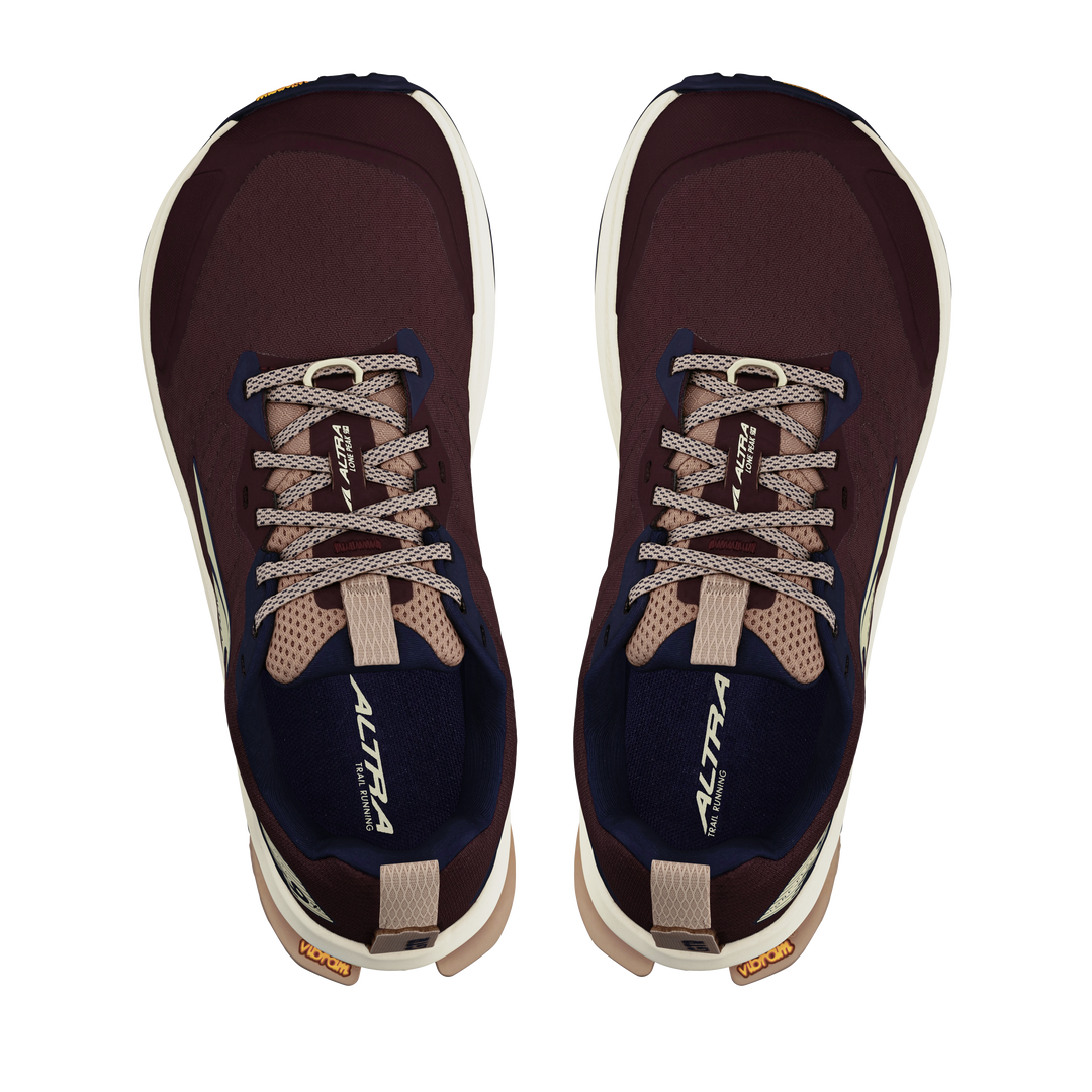 Altra Womens Lone Peak 9+ - Maroon - Trail - AW25