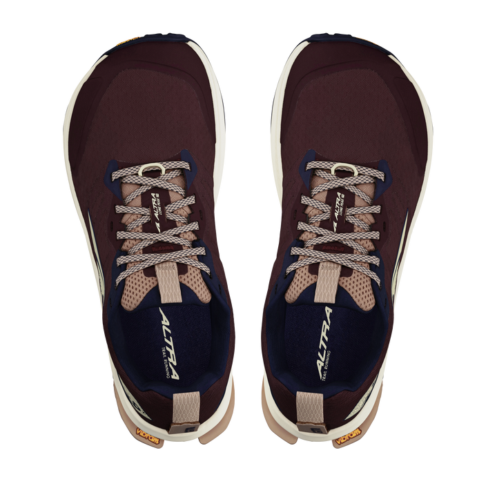 Altra Womens Lone Peak 9+ - Maroon - Trail - AW25