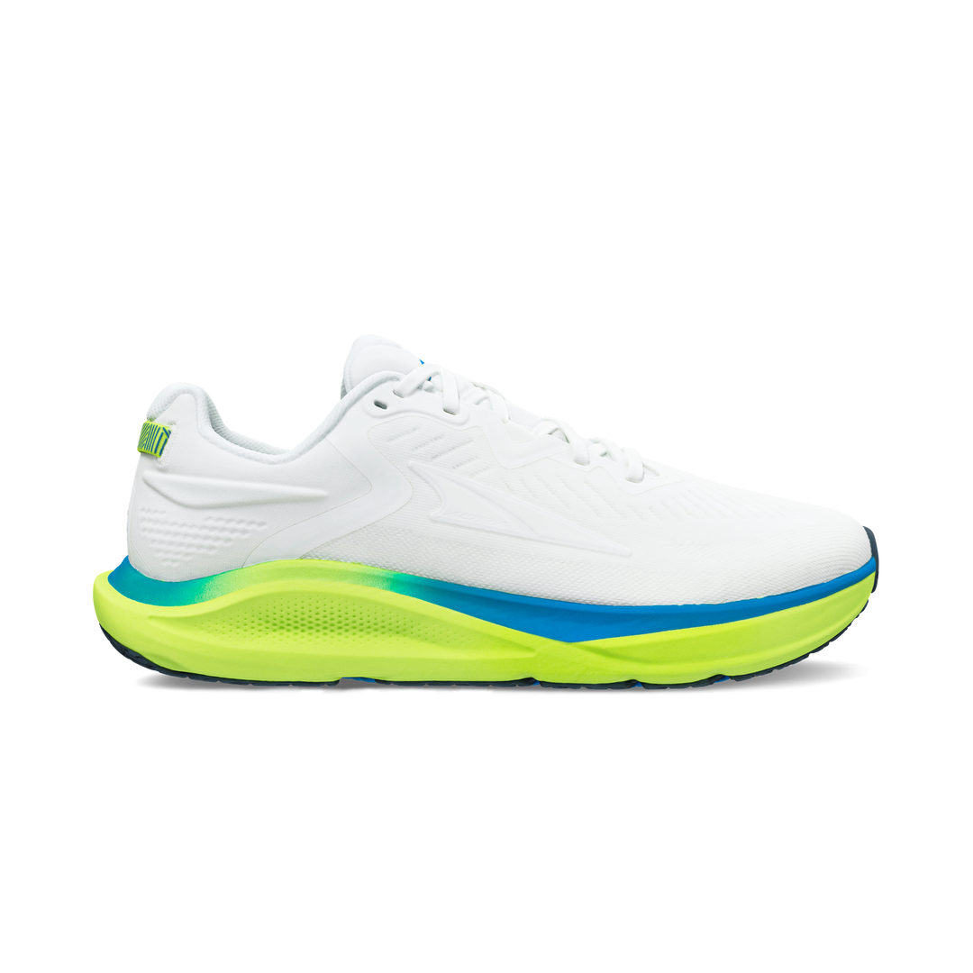 Altra Mens Paradigm 8 - White/Lime - Stability - SS26