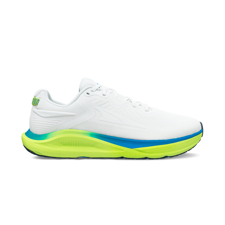 Altra Mens Paradigm 8 - White/Lime - Stability - SS26