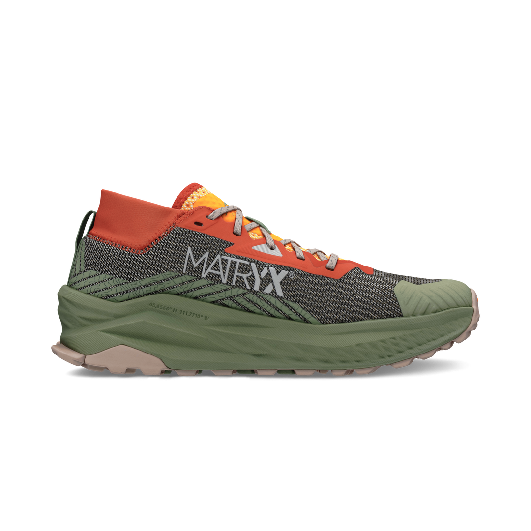 Altra Mens Olympus 275 - Gray/Orange - Trail - SS26
