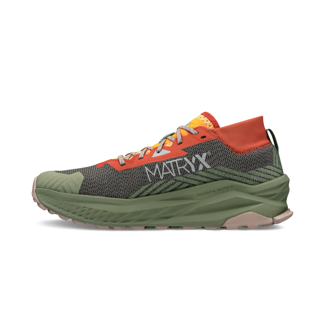 Altra Mens Olympus 275 - Gray/Orange - Trail - SS26