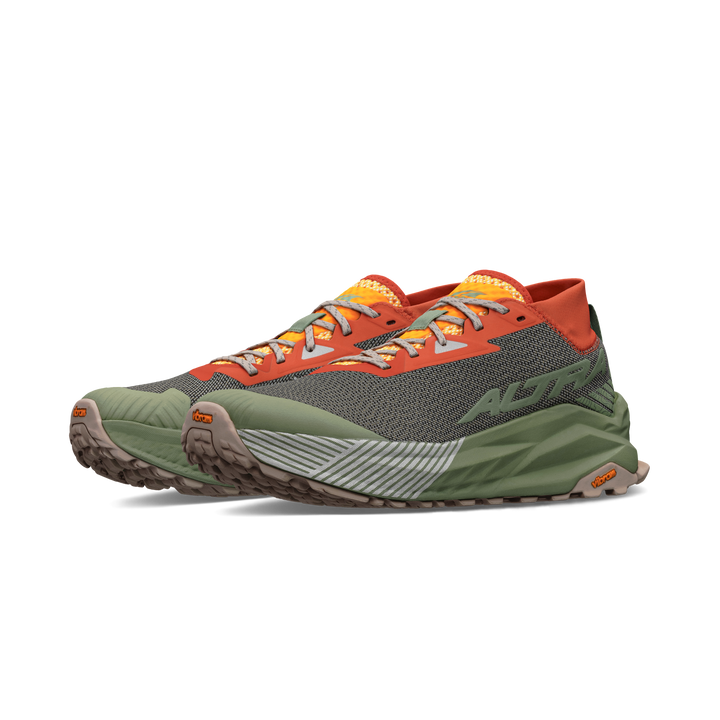 Altra Mens Olympus 275 - Gray/Orange - Trail - SS26