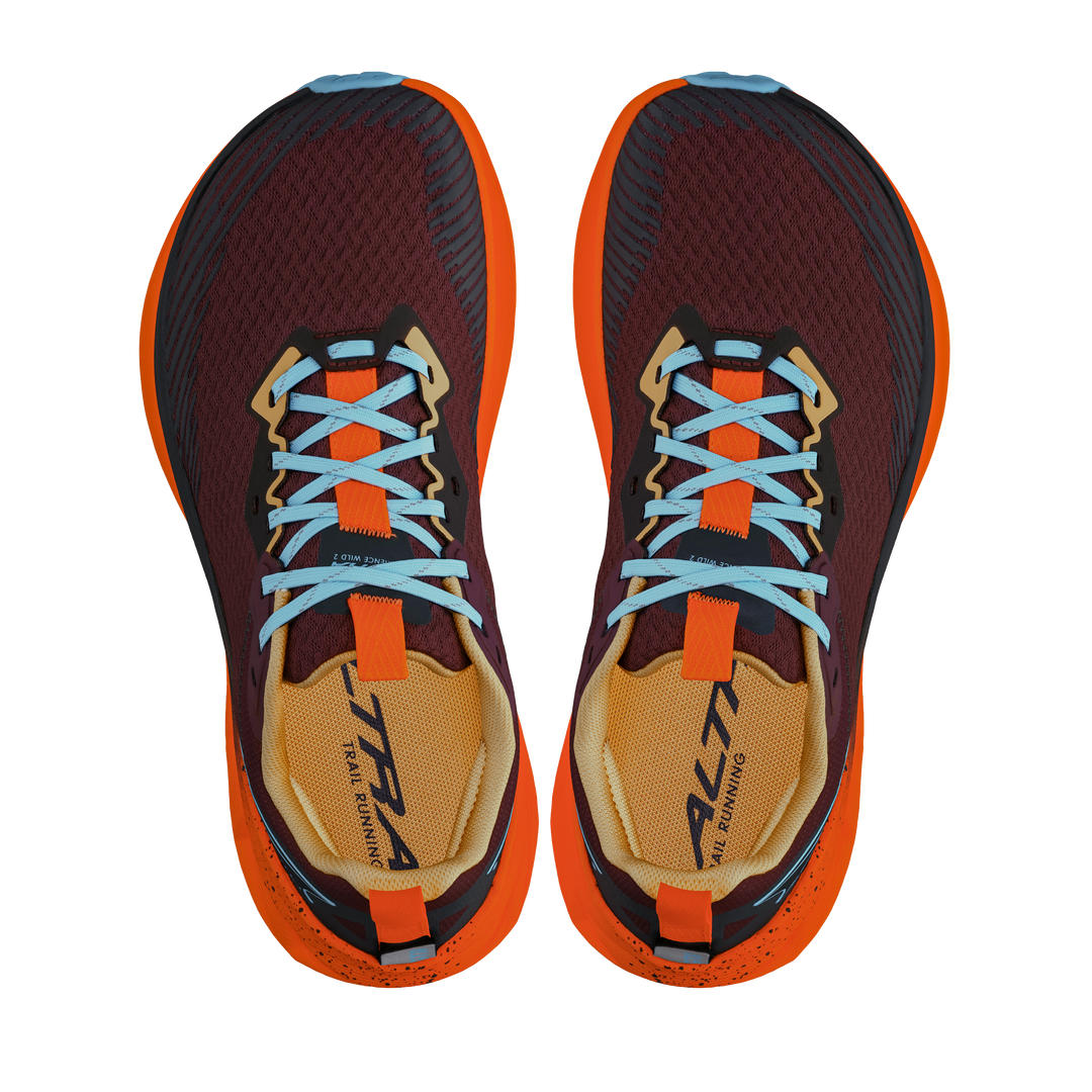 Altra Womens Experience Wild 2 - Maroon - Trail - AW25