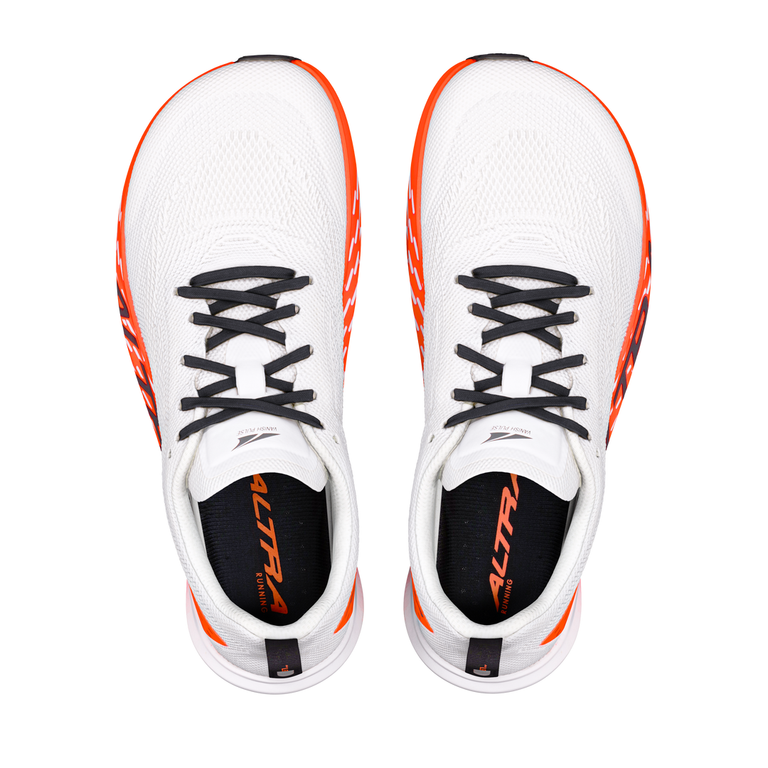 Altra Mens Vanish Pulse - White/Black/Fiery Coral - Neutral - AW26