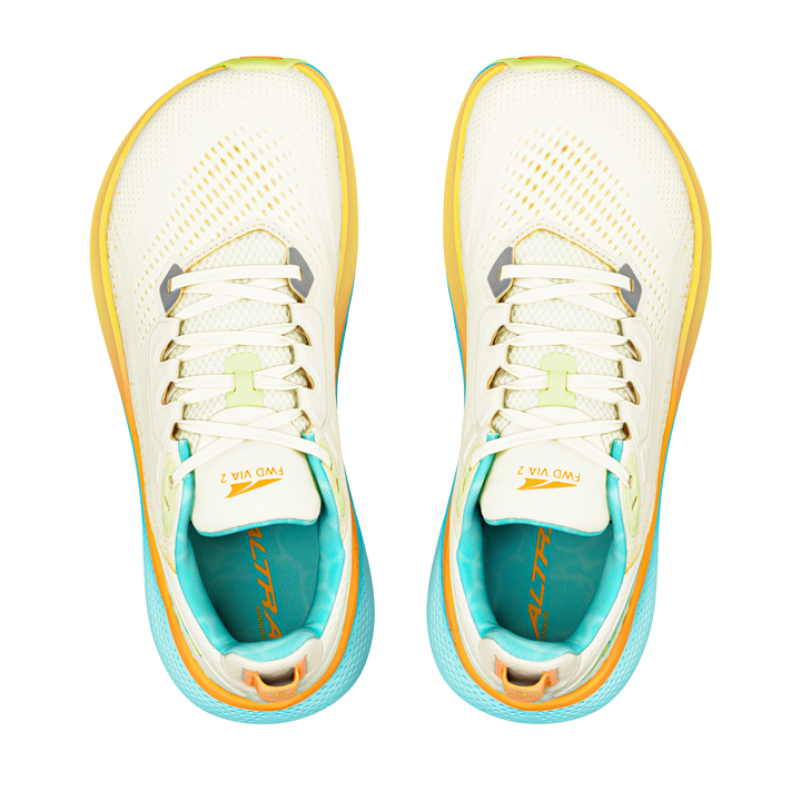 Altra Mens FWD Via 2 - Winter White/Green - Neutral - SS26