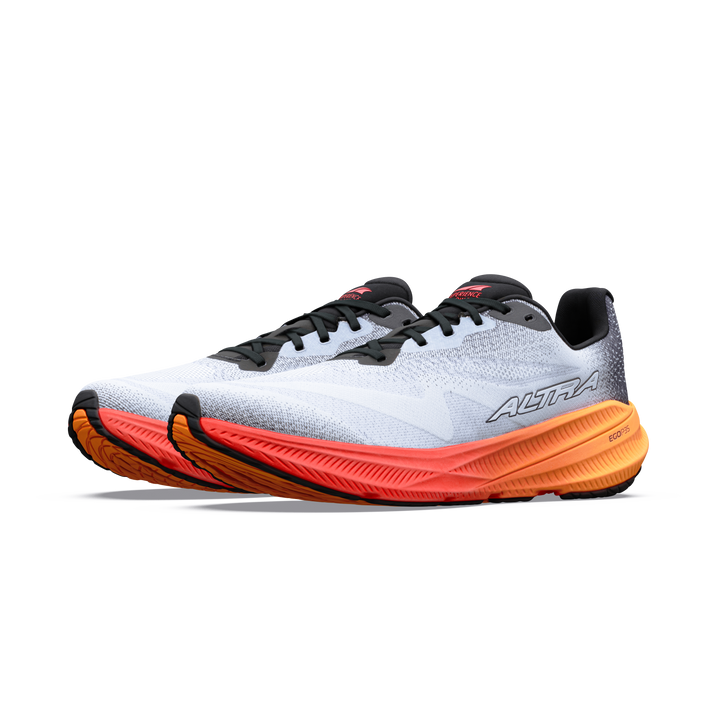 Altra Mens Experience Flow 3 - White/Black/Orange Pop - Neutral - AW26