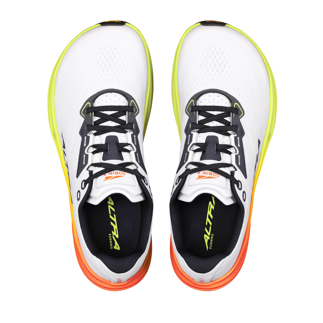 Altra Mens Torin 9 - White/Black/Safety Yellow - Neutral - AW26