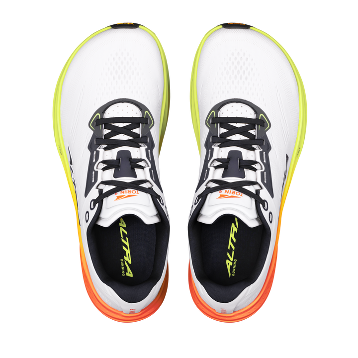 Altra Mens Torin 9 - White/Black/Safety Yellow - Neutral - AW26