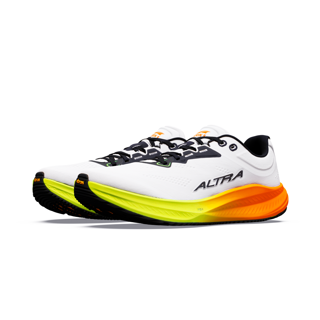Altra Mens Torin 9 - White/Black/Safety Yellow - Neutral - AW26