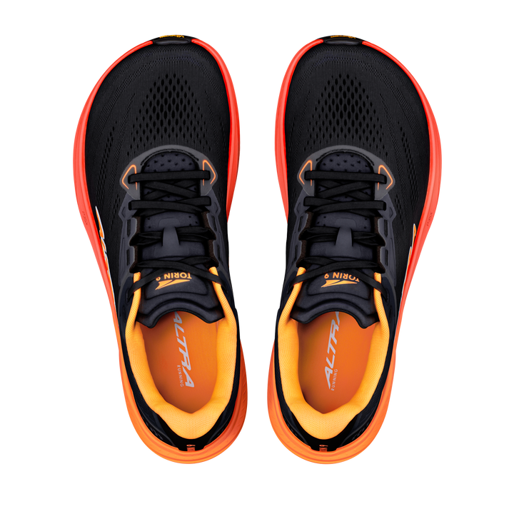 Altra Mens Torin 9 - Black/Orange Pop/Fiery Coral - Neutral - AW26