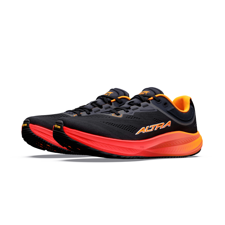 Altra Mens Torin 9 - Black/Orange Pop/Fiery Coral - Neutral - AW26