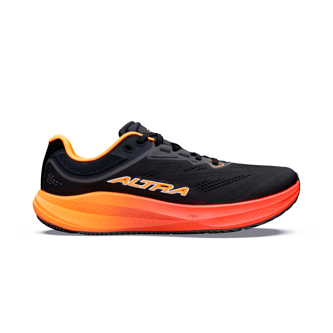 Altra Mens Torin 9 - Black/Orange Pop/Fiery Coral - Neutral - AW26