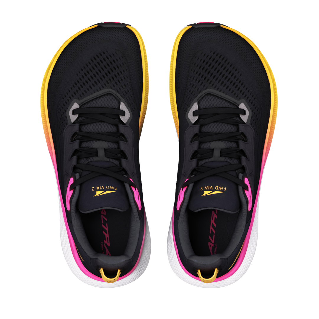 Altra Womens FWD Via 2 - Black/Silver/Knockout Pink - Neutral - AW26