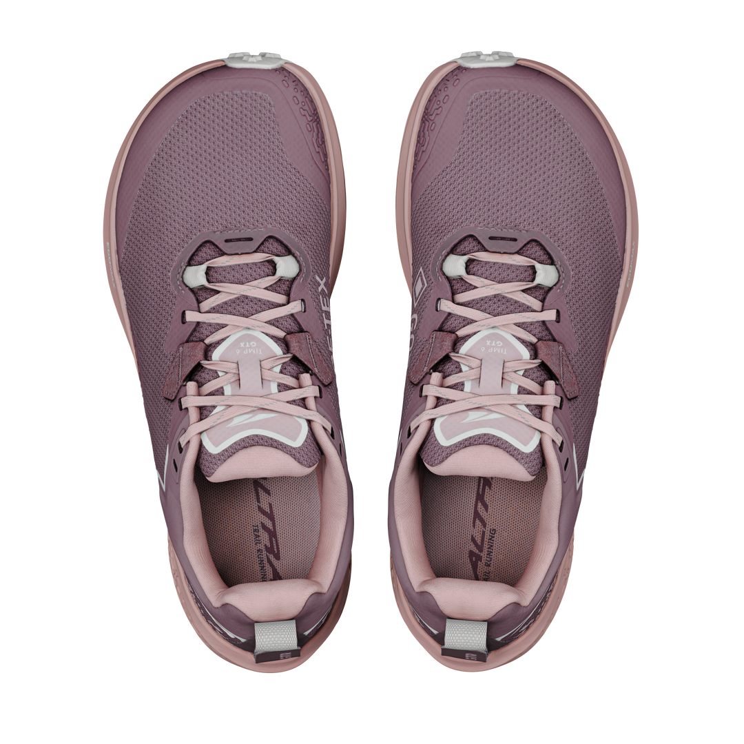 Altra Womens Timp 6 GTX - Sparrow/Pearlized/Whisper Pink - Trail - AW26