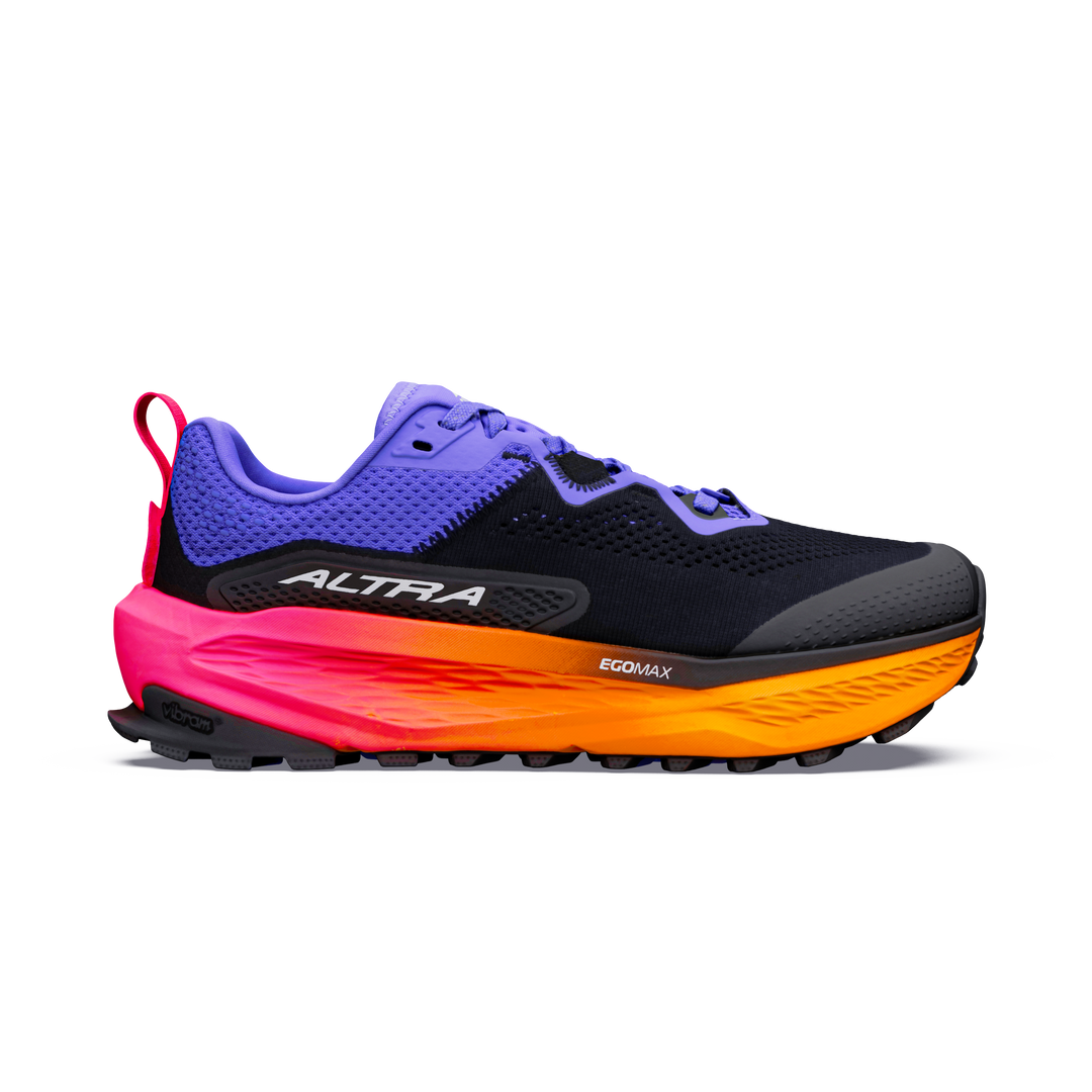 Altra Womens Olympus 7 - Black/White/Simply Purple - Trail - AW26