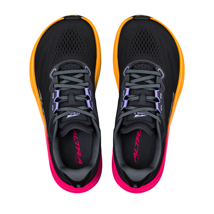 Altra Womens Torin 9 - Black/Black/Pink Glow - Neutral - AW26