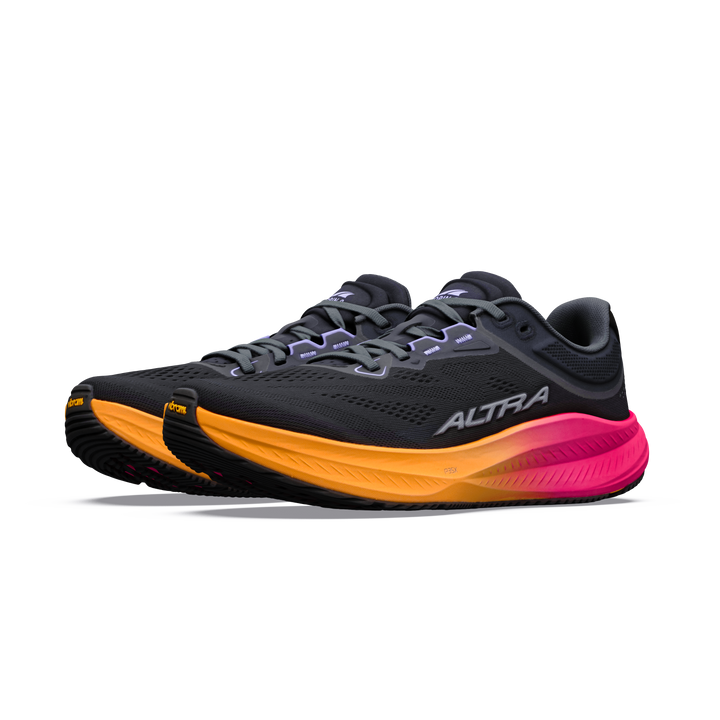 Altra Womens Torin 9 - Black/Black/Pink Glow - Neutral - AW26