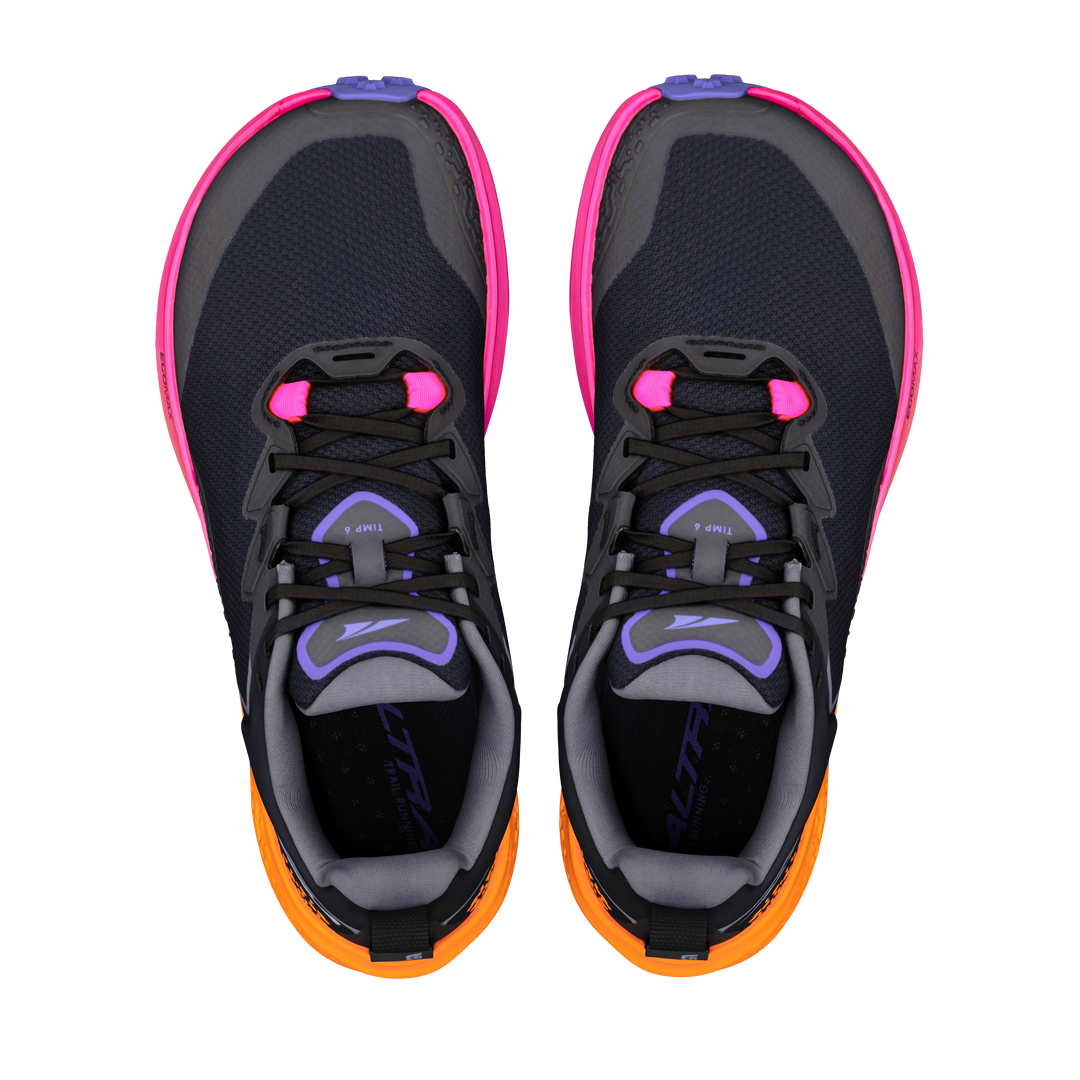 Altra Womens Timp 6 - Black/Silver/Knockout Pink - Trail - AW26