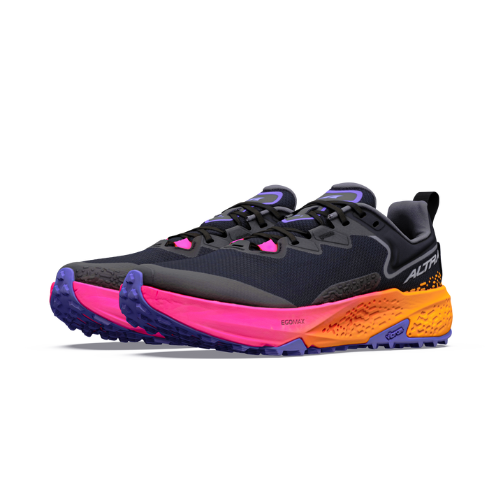 Altra Womens Timp 6 - Black/Silver/Knockout Pink - Trail - AW26