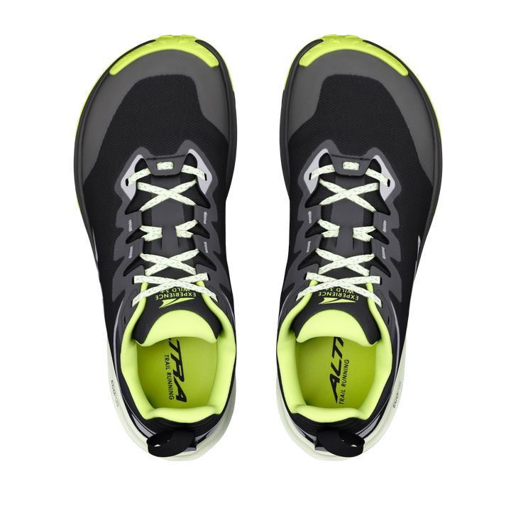 Altra Mens Experience Wild 3+ - Black/Silver/Acid Lime - Trail - AW26