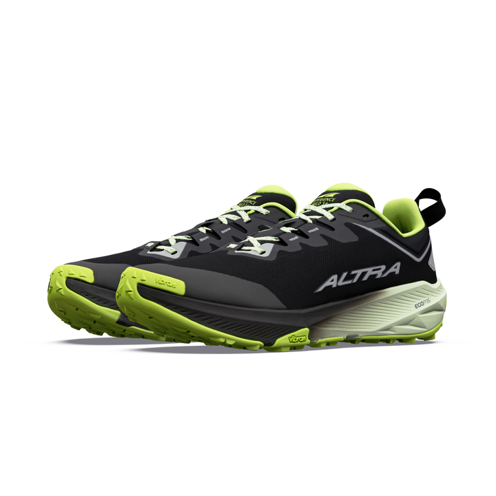 Altra Mens Experience Wild 3+ - Black/Silver/Acid Lime - Trail - AW26