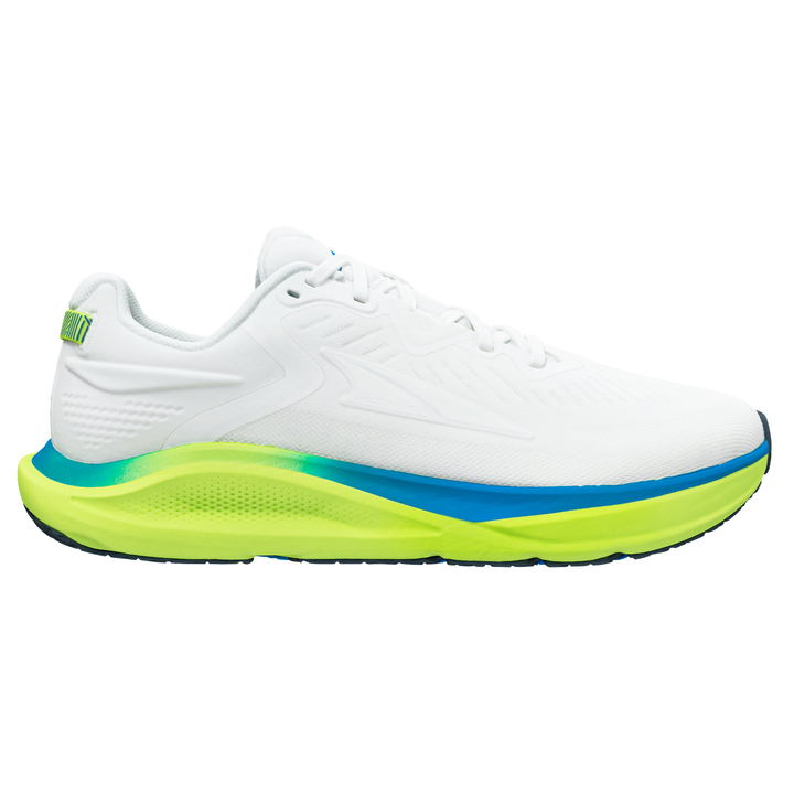 Altra Mens Paradigm 8 - White/Lime - Stability - SS26