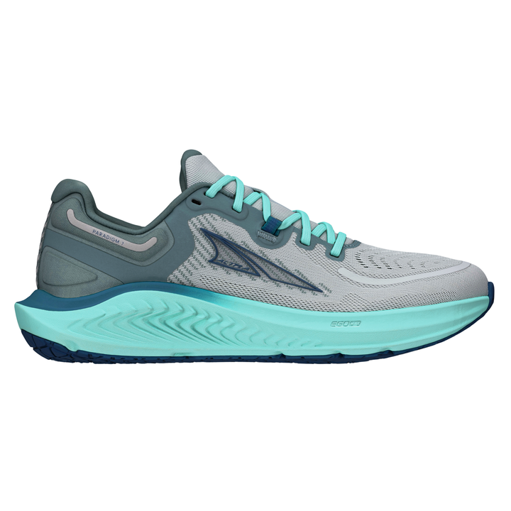 Altra Womens Paradigm 7 - Grey/Teal - Stability - SS25