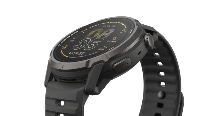 Coros Apex 4 GPS-Sportuhr 42 mm – Einheitsgröße – Schwarz – Unisex