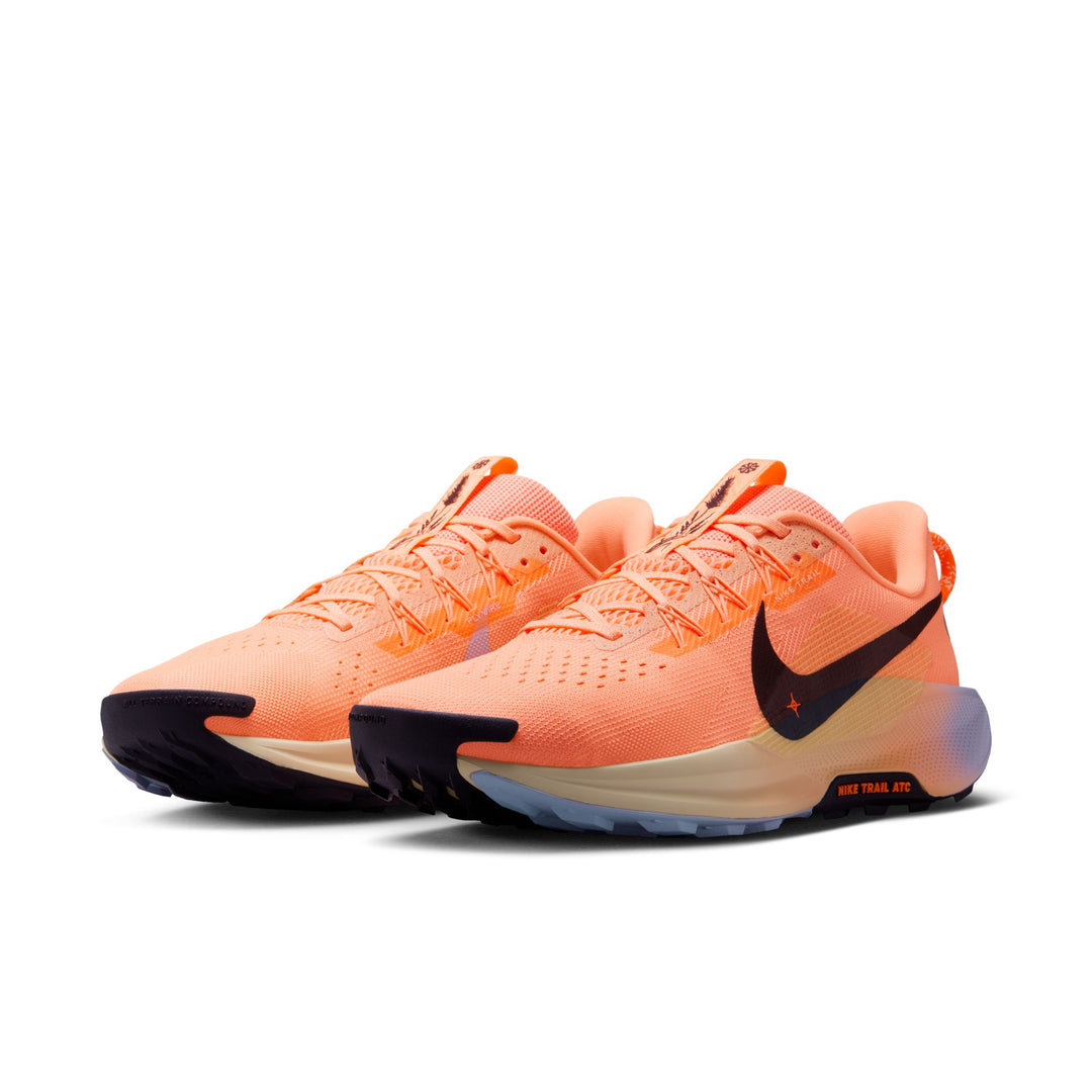 Nike Mens Pegasus Trail 5 - Orange Pulse/Black/Ghost/Alabaster - Trail - HO25
