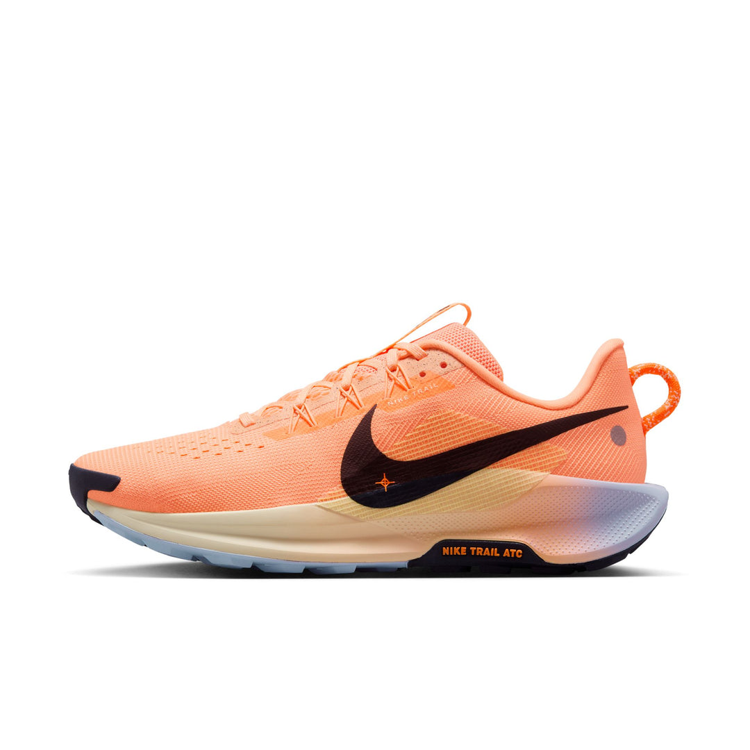 Nike Mens Pegasus Trail 5 - Orange Pulse/Black/Ghost/Alabaster - Trail - HO25