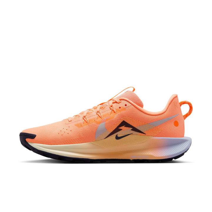 Nike Mens Pegasus Trail 5 - Orange Pulse/Black/Ghost/Alabaster - Trail - HO25