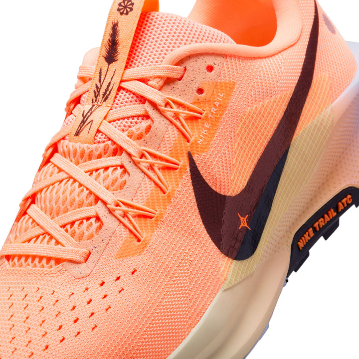 Nike Mens Pegasus Trail 5 - Orange Pulse/Black/Ghost/Alabaster - Trail - HO25