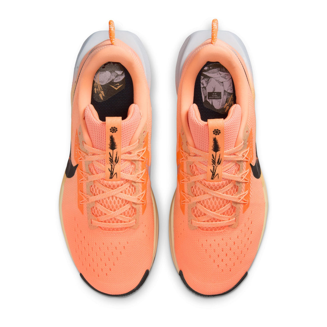 Nike Womens Pegasus Trail 5 - Orange Pulse/Black/Ghost/Alabaster - Trail - HO25