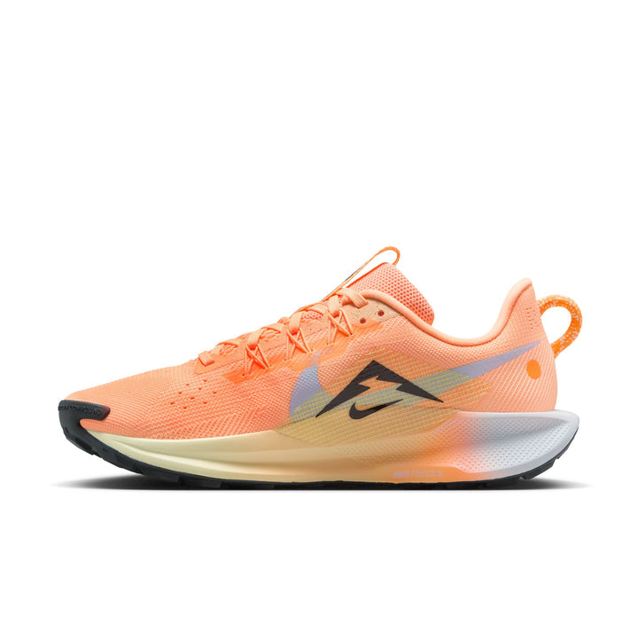 Nike Womens Pegasus Trail 5 - Orange Pulse/Black/Ghost/Alabaster - Trail - HO25