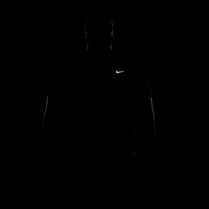 Nike Mens UV Dri-FIT Miler Tee - Black/Reflective Silver - HO25