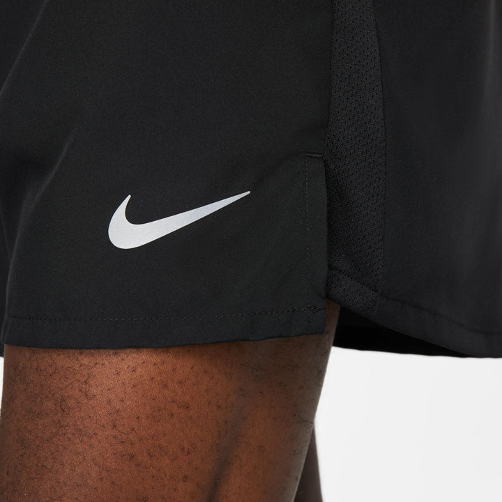 Nike Challenger Men's Dri-FIT 5" Brief-Lined Shorts - Black/Black/Black/Reflective Silver - HO25