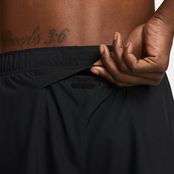 Nike Challenger Men's Dri-FIT 5" Brief-Lined Shorts - Black/Black/Black/Reflective Silver - HO25