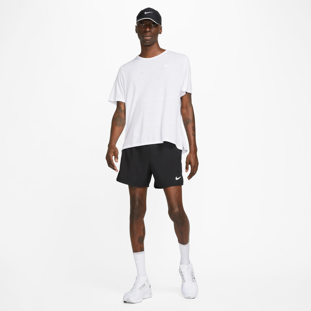 Nike Challenger Men's Dri-FIT 5" Brief-Lined Shorts - Black/Black/Black/Reflective Silver - HO25