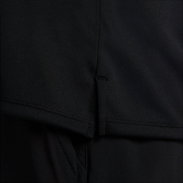 Nike Herren Dri-FIT UV L/S Miler Top – Schwarz/Reflektierendes Silber