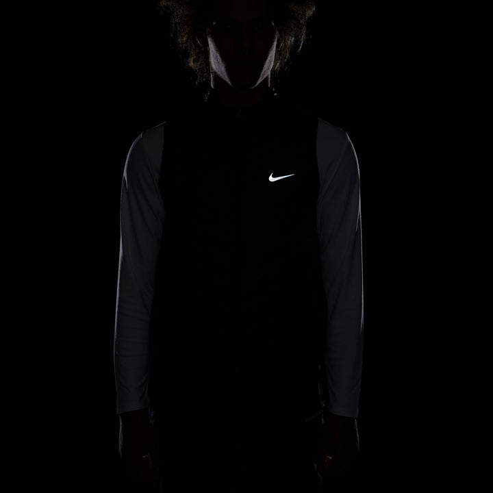 Nike Mens Therma-FIT ADV Repel AeroLoft Running Vest - Black/Reflective Black