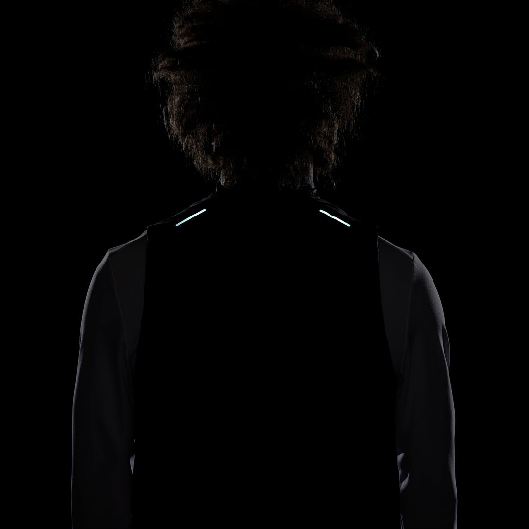 Nike Mens Therma-FIT ADV Repel AeroLoft Running Vest - Black/Reflective Black
