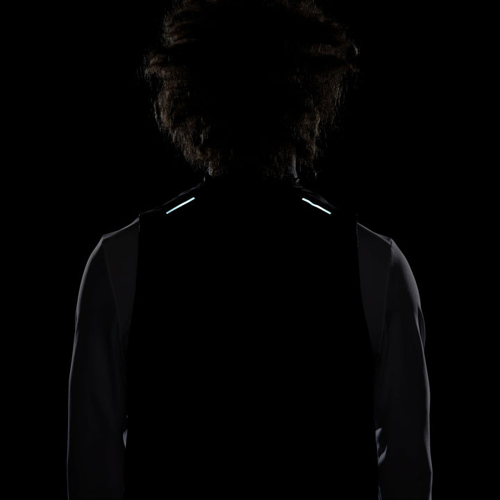 Nike Mens Therma-FIT ADV Repel AeroLoft Running Vest - Black/Reflective Black