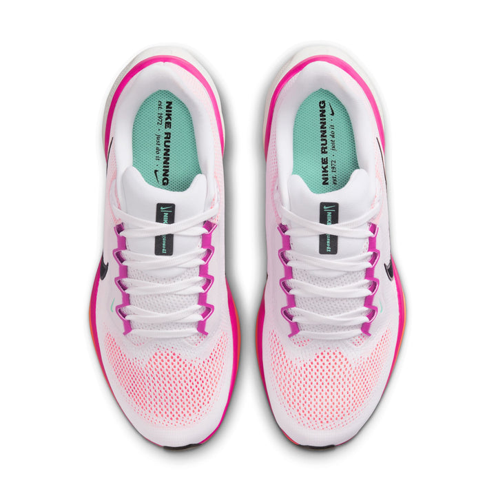 Nike Womens Pegasus 41 - White/Black/Fire Pink/Orange Pulse - Neutral - HO25